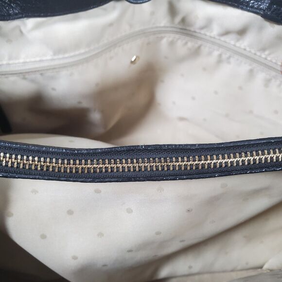 Kate Spade Women’s Quilted Shoulder Bag Black Leather Medium Sedgewick Place - Picture 4 of 16